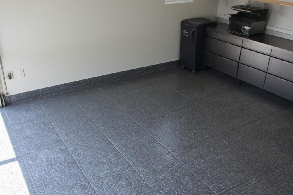 Vented Garage Floor Tiles